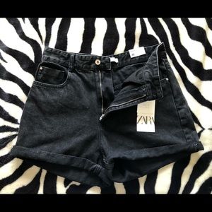 Zara Mom Fit Shorts